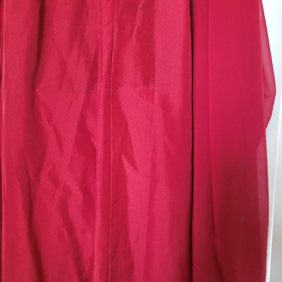 David’s Bridal Spaghetti Strap Chiffon Dress - Picture 7 of 10